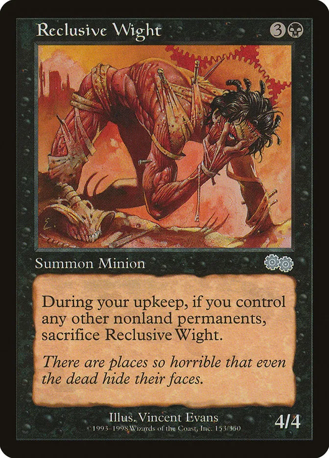 Reclusive Wight Front Face