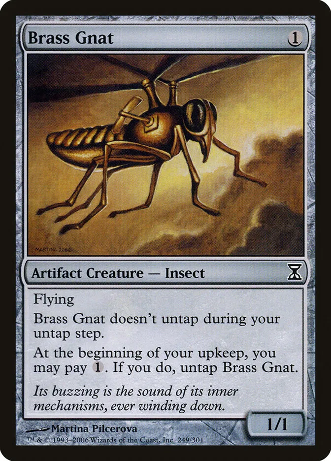 Brass Gnat Front Face