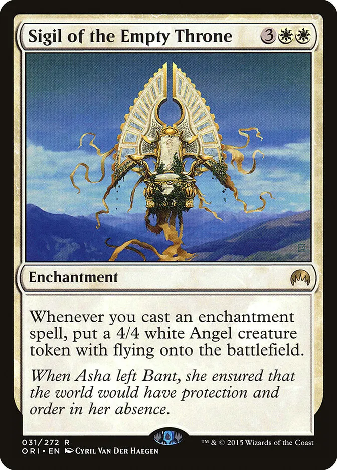 Sigil of the Empty Throne Front Face
