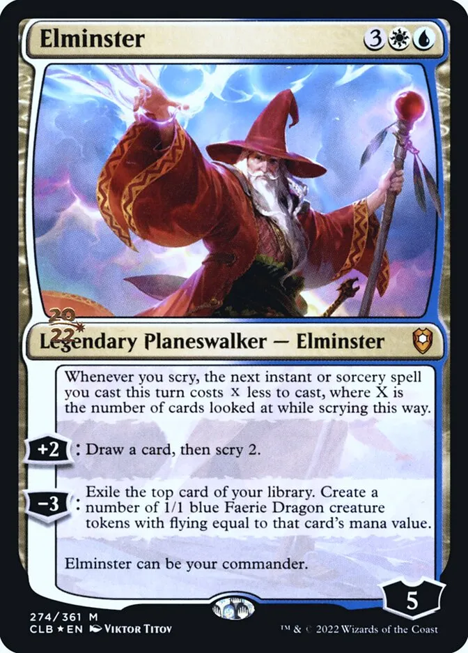 Elminster Front Face
