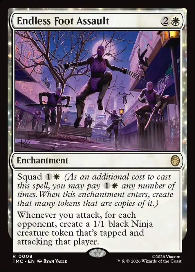 Endless Foot Assault Front Face