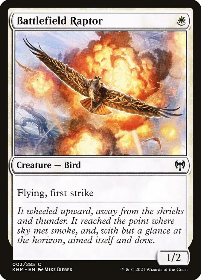 Battlefield Raptor Front Face