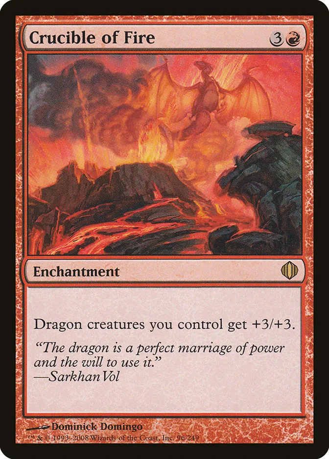 Crucible of Fire Front Face