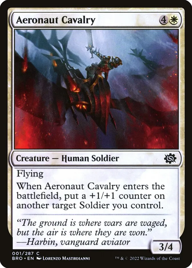 Aeronaut Cavalry Front Face