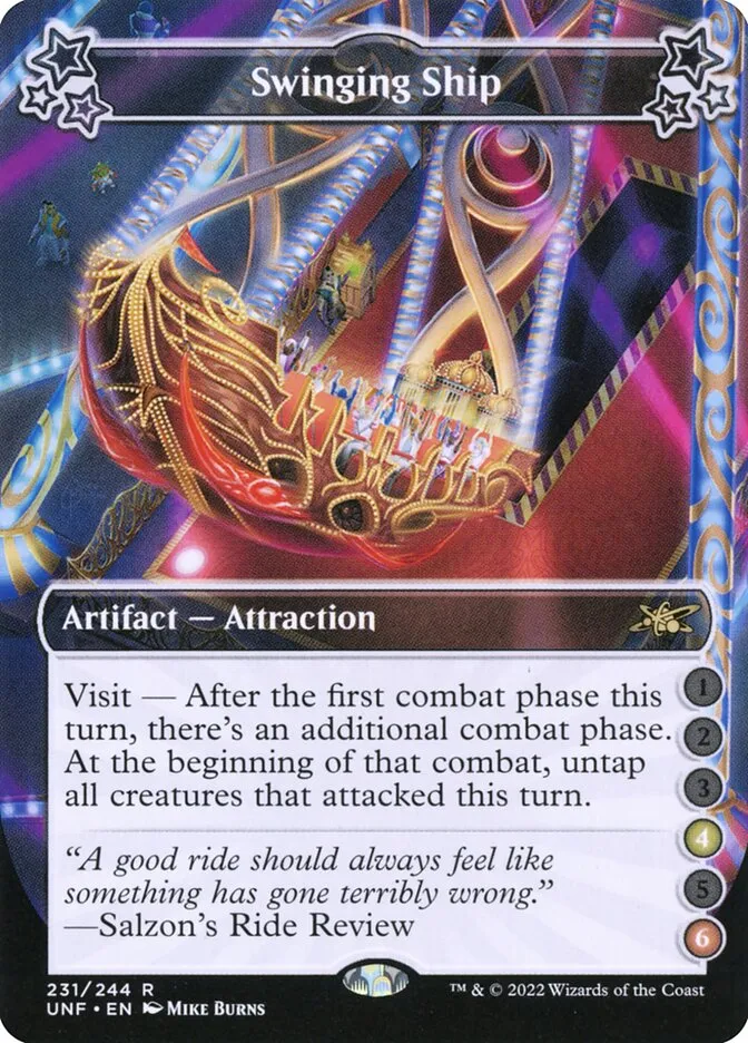 Swinging Ship Front Face