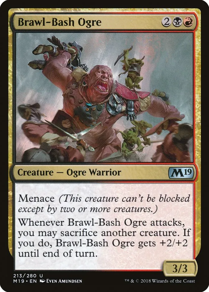 Brawl-Bash Ogre Front Face