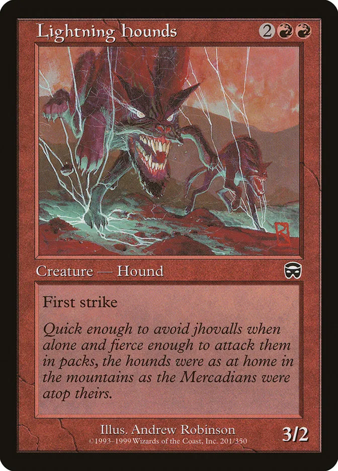 Lightning Hounds Front Face