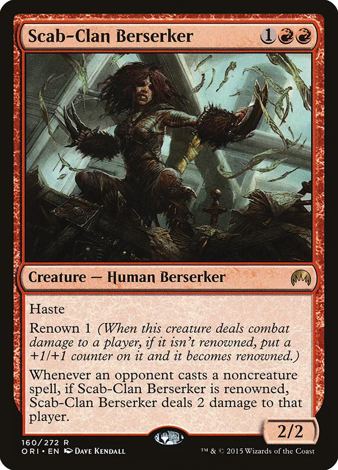 Scab-Clan Berserker Front Face