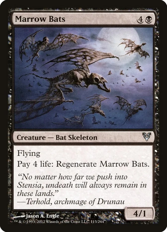 Marrow Bats Front Face