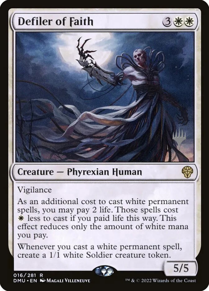 Defiler of Faith Front Face
