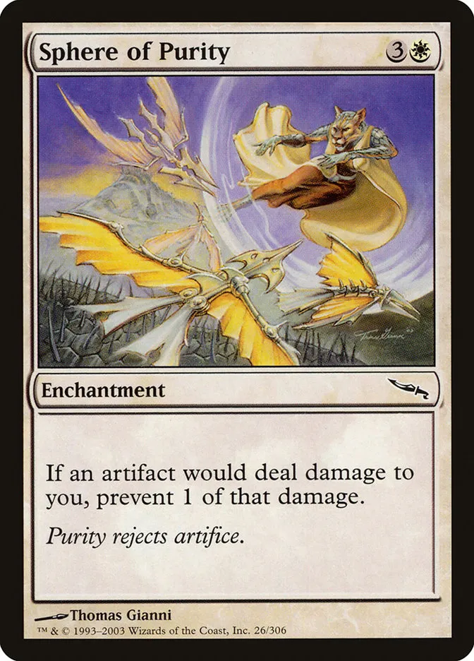 Sphere of Purity Front Face
