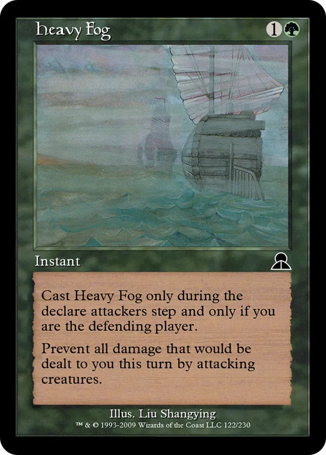 Heavy Fog Front Face