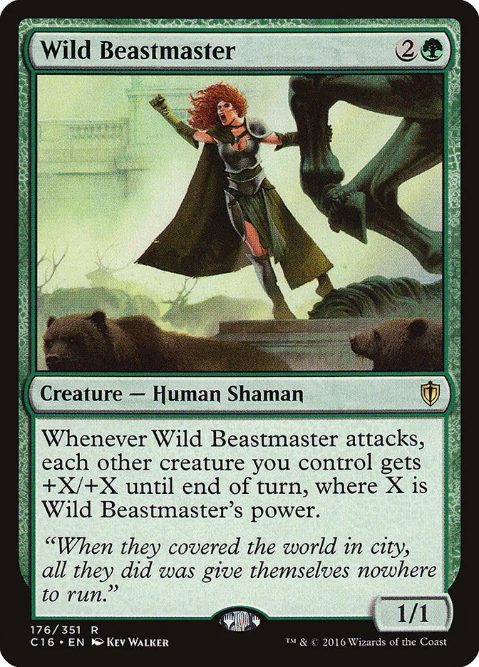 Wild Beastmaster Front Face