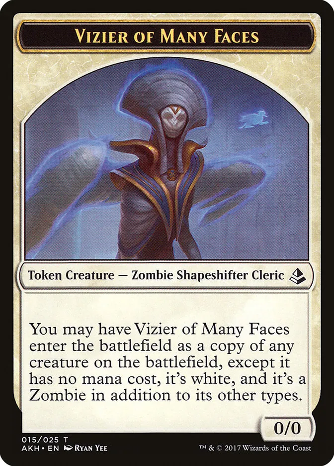 Vizier of Many Faces Front Face