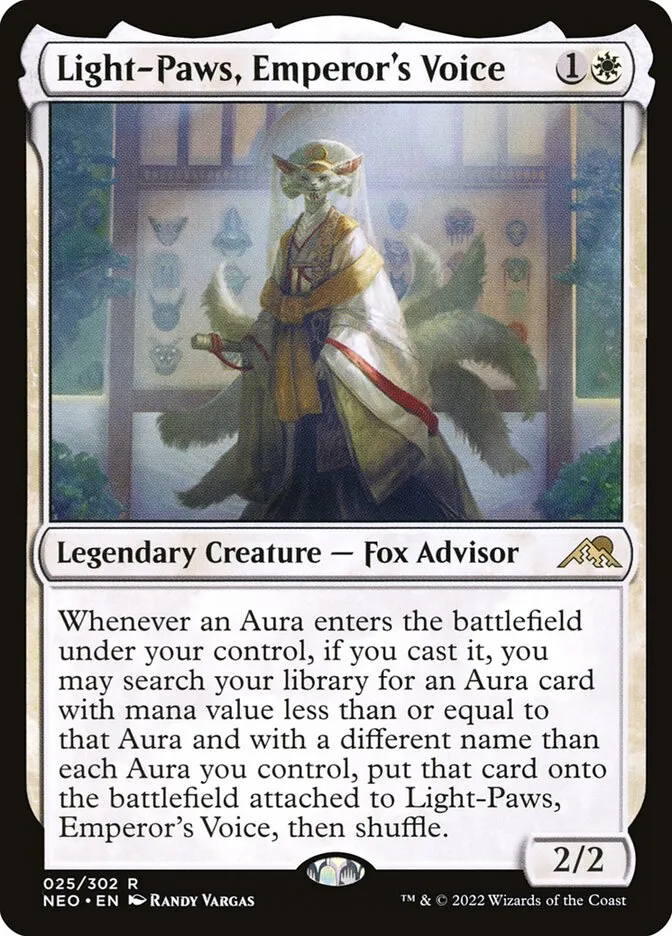 Light-Paws, Emperor's Voice Front Face