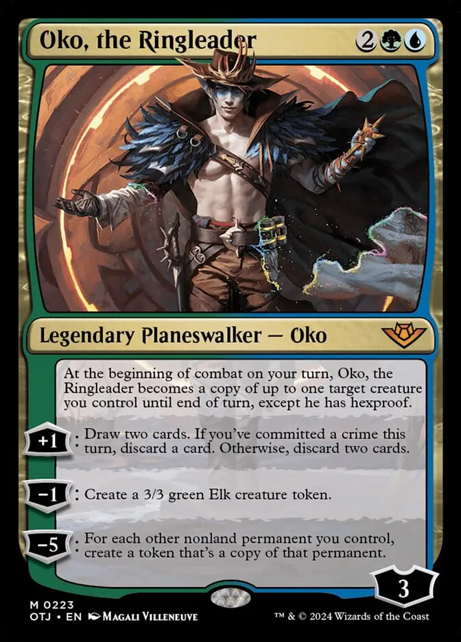 Oko, the Ringleader Front Face