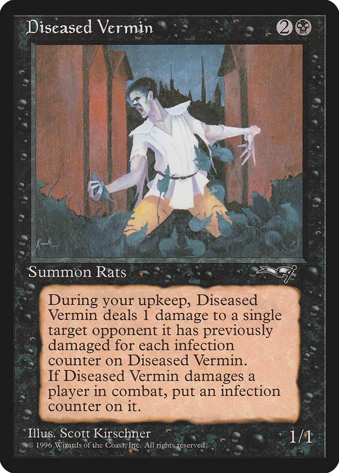 Diseased Vermin Front Face