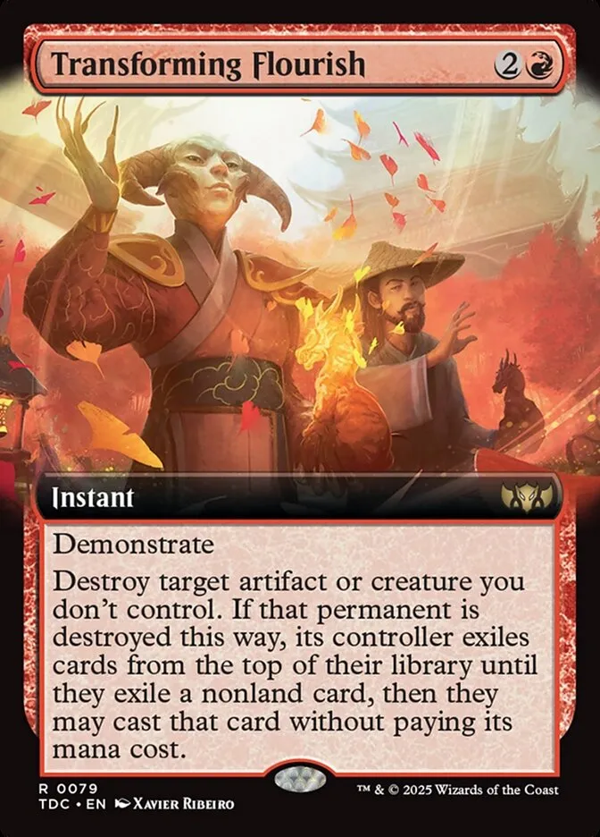 Transforming Flourish Front Face