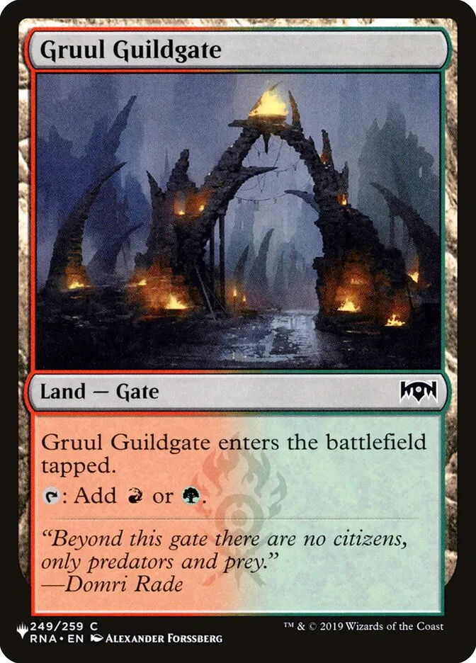 Gruul Guildgate Front Face