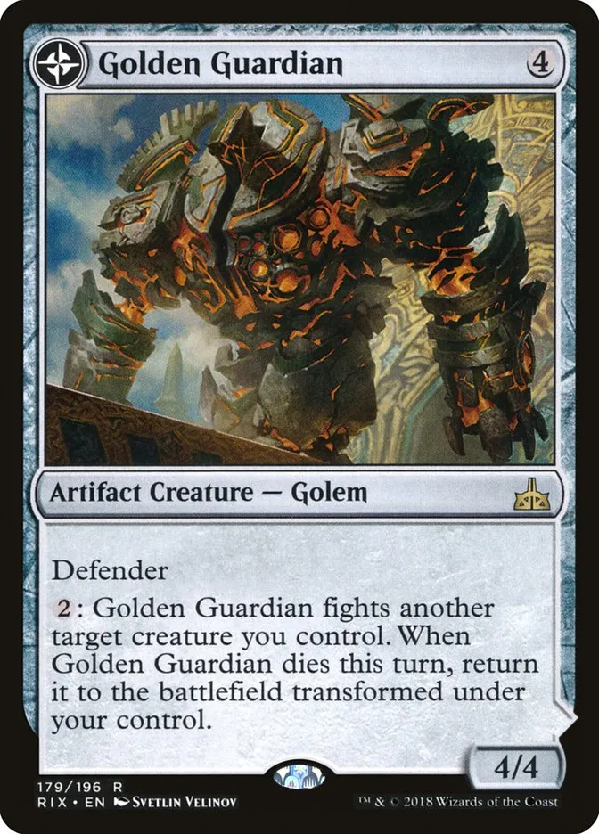 Golden Guardian // Gold-Forge Garrison Front Face