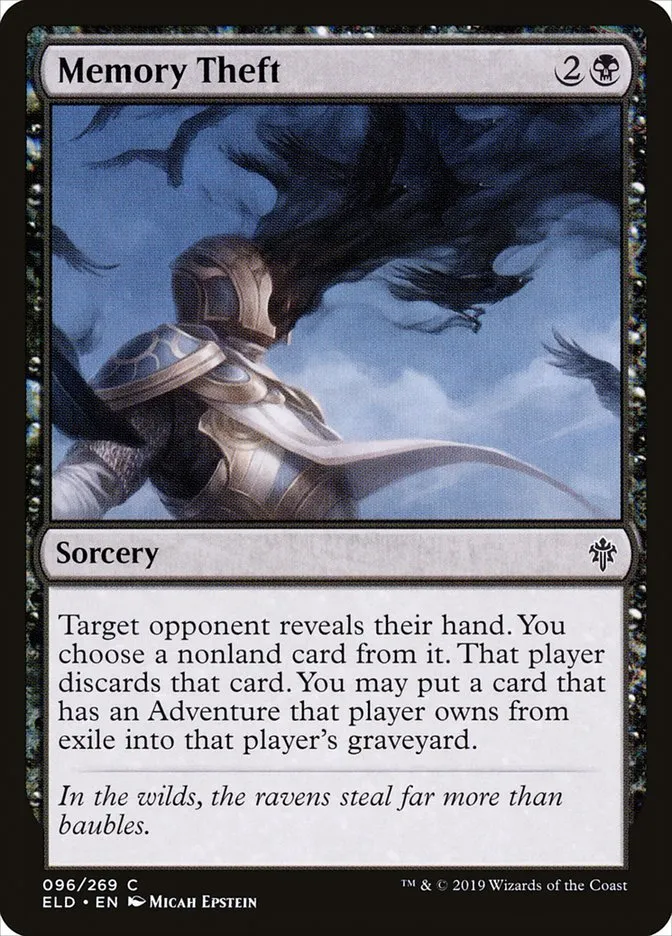 Memory Theft Front Face