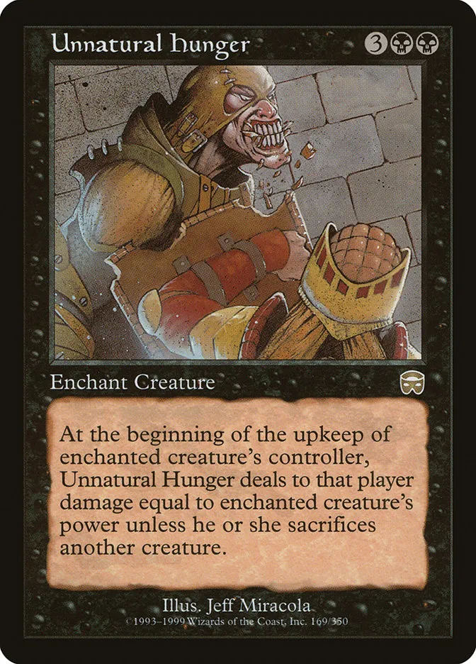 Unnatural Hunger Front Face