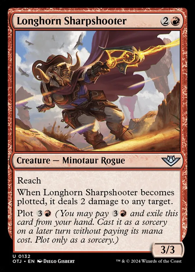 Longhorn Sharpshooter Front Face
