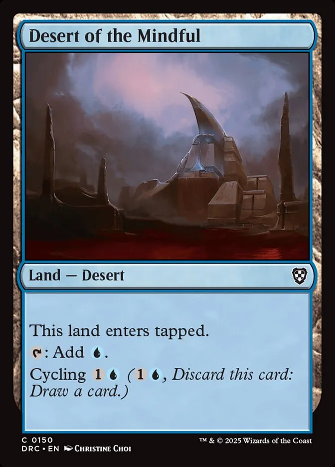 Desert of the Mindful Front Face