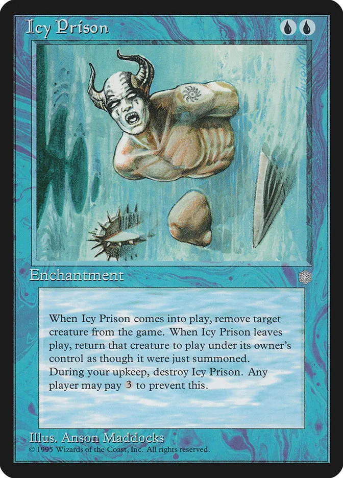 Icy Prison Front Face