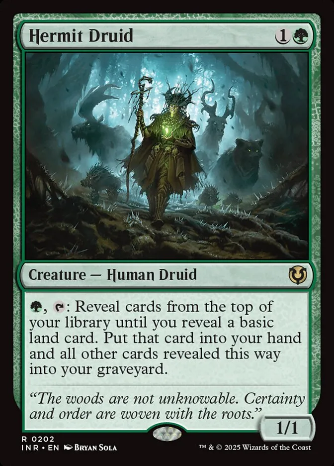 Hermit Druid Front Face