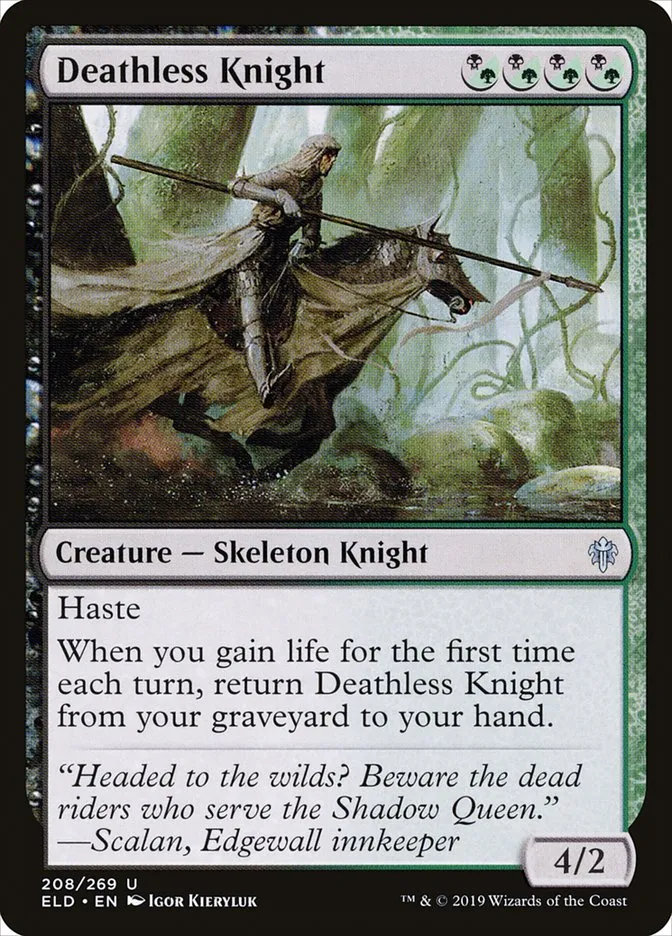 Deathless Knight Front Face