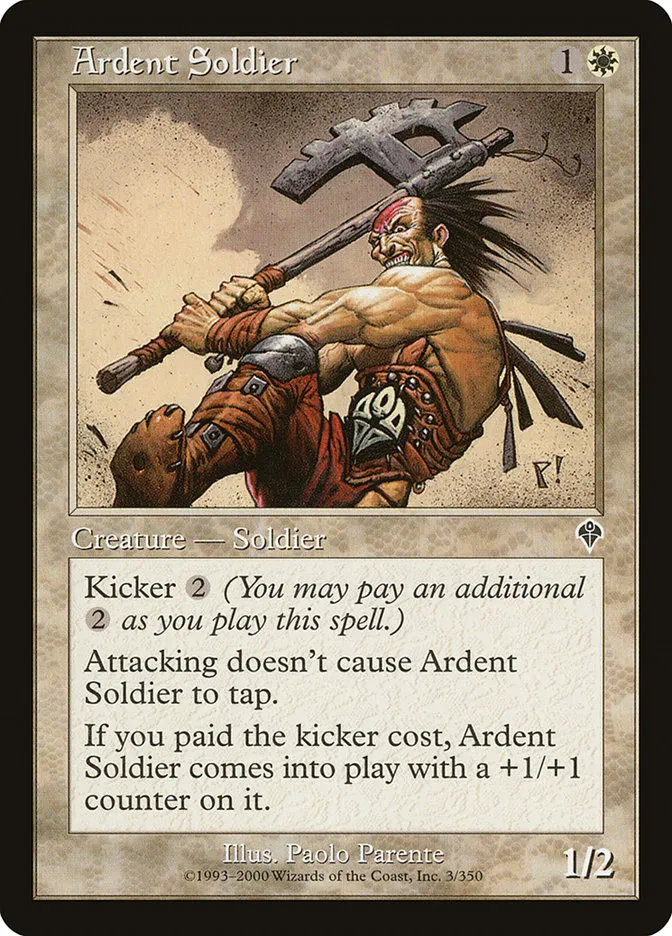 Ardent Soldier Front Face