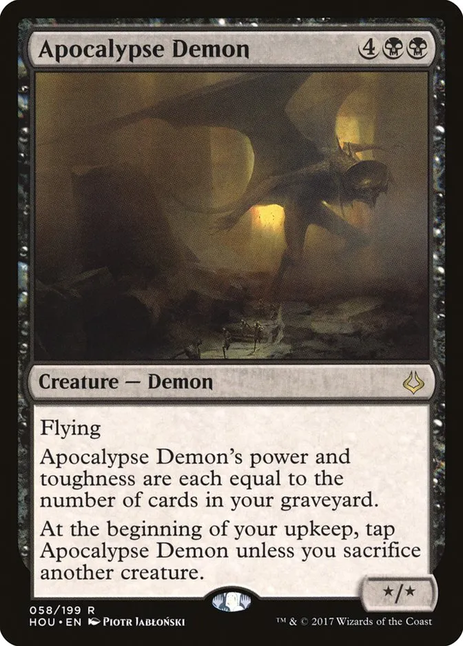 Apocalypse Demon Front Face