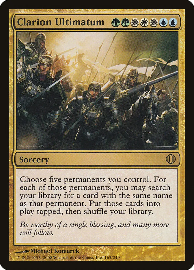 Clarion Ultimatum Front Face