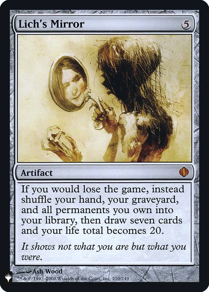 Lich's Mirror Front Face