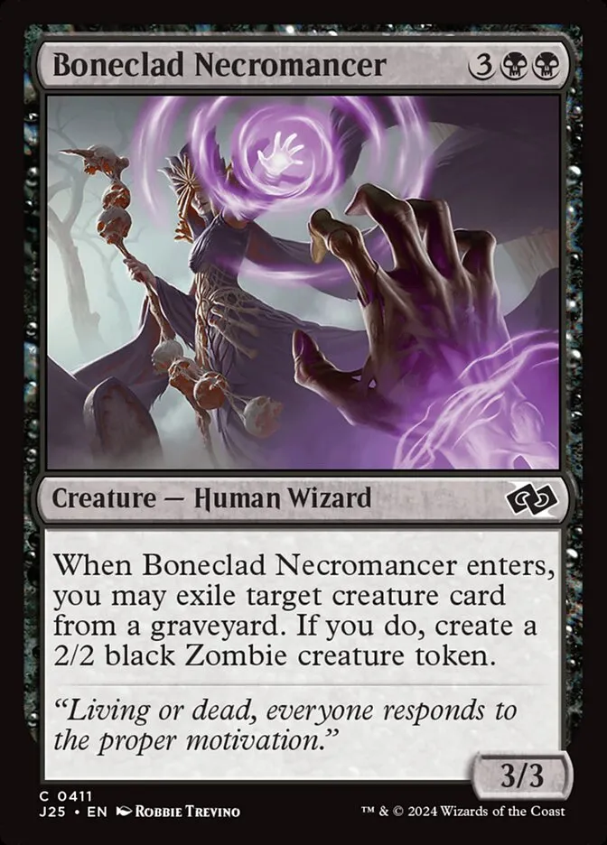 Boneclad Necromancer Front Face