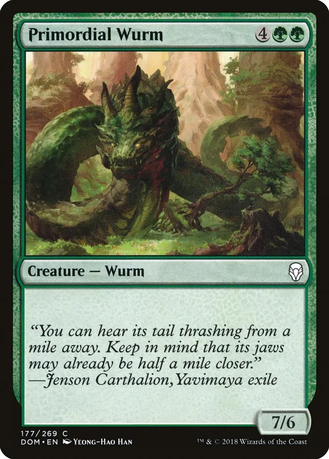 Primordial Wurm Front Face