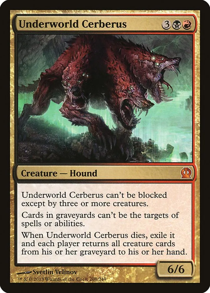 Underworld Cerberus Front Face
