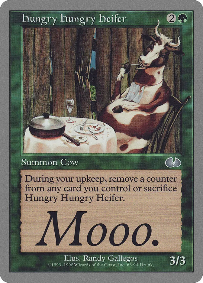 Hungry Hungry Heifer Front Face