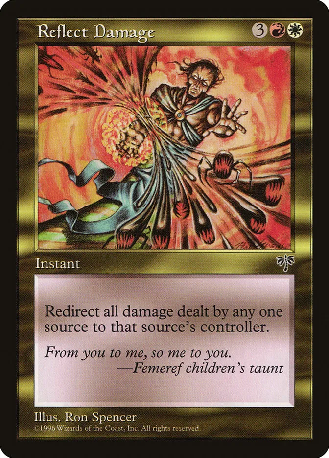 Reflect Damage Front Face
