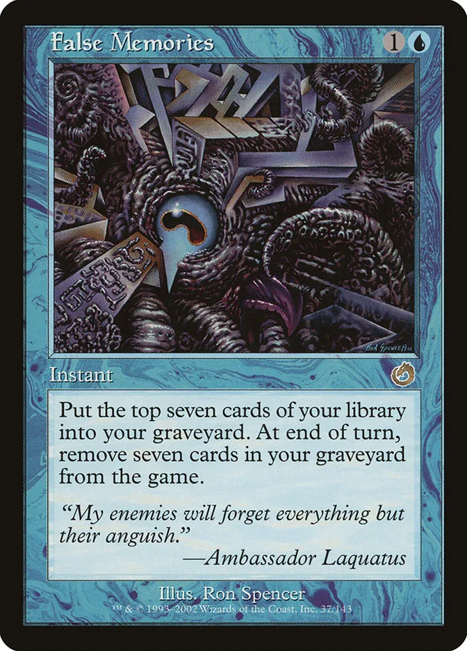 False Memories Front Face