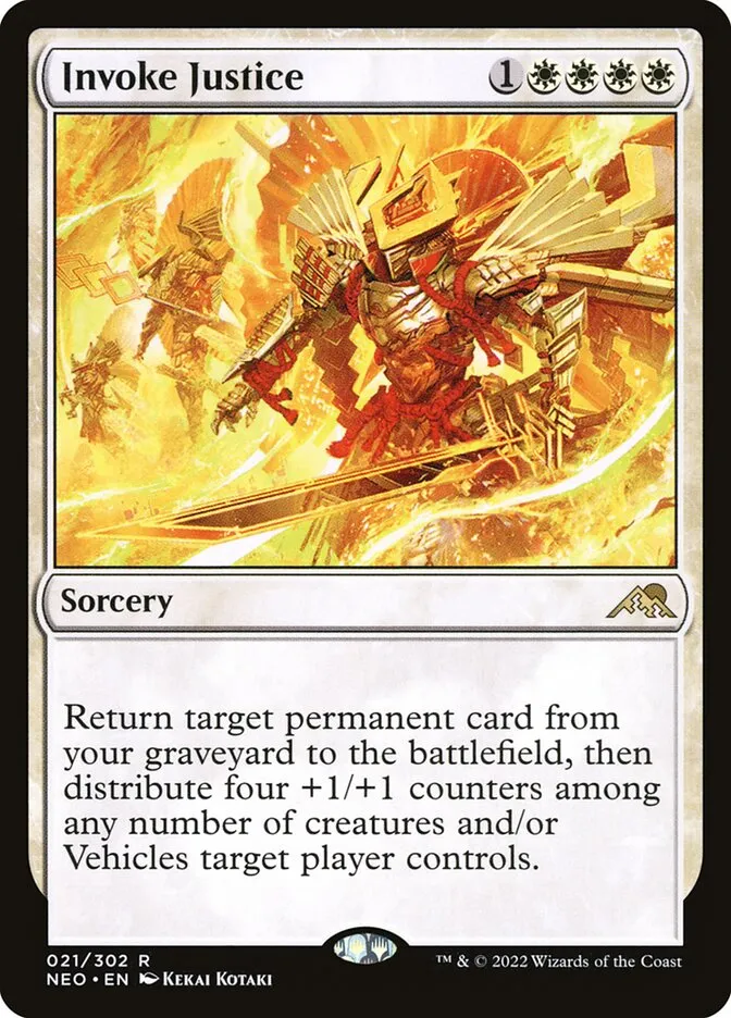 Invoke Justice Front Face