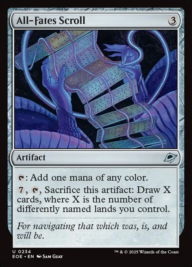 All-Fates Scroll Front Face