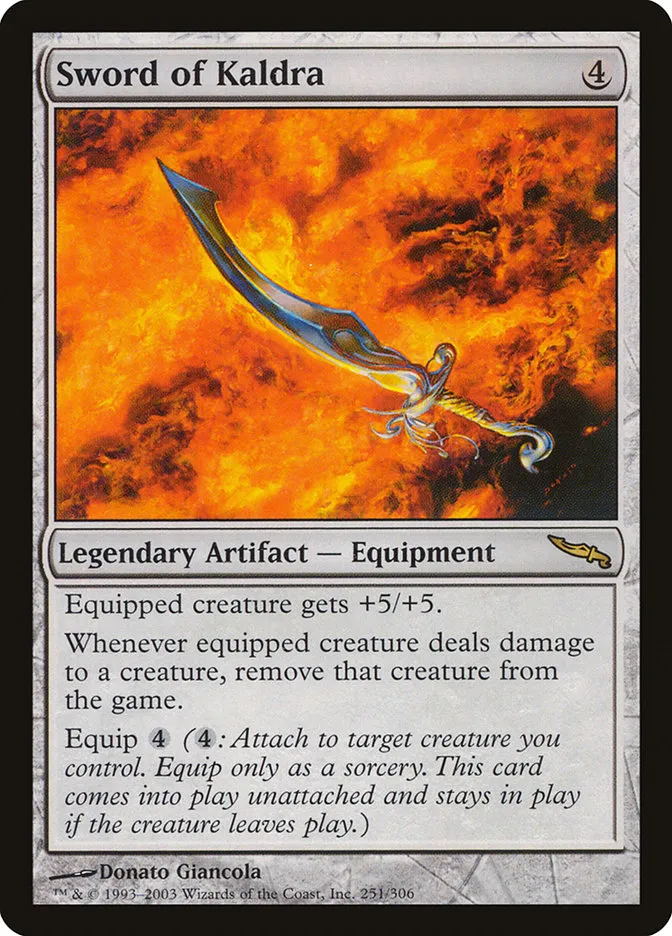 Sword of Kaldra Front Face