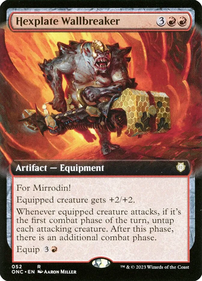 Hexplate Wallbreaker Front Face