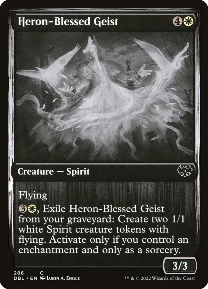 Heron-Blessed Geist Front Face