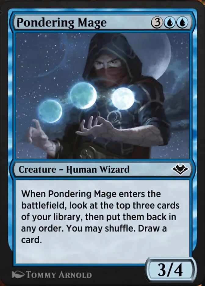 Pondering Mage Front Face