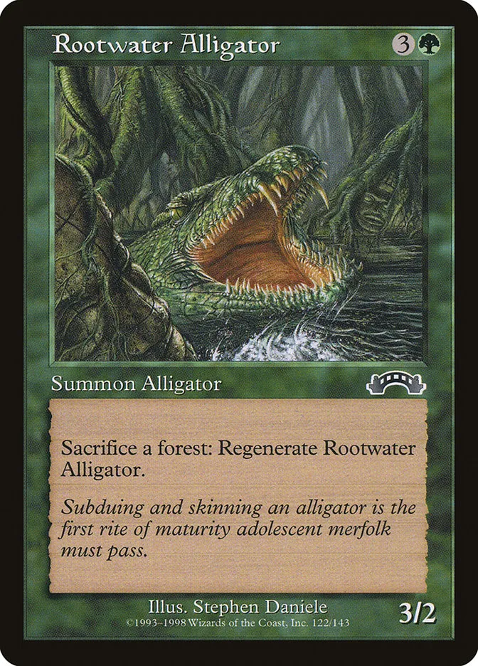 Rootwater Alligator Front Face