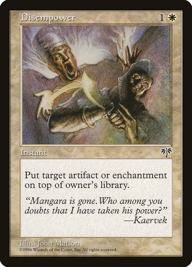 Disempower Front Face