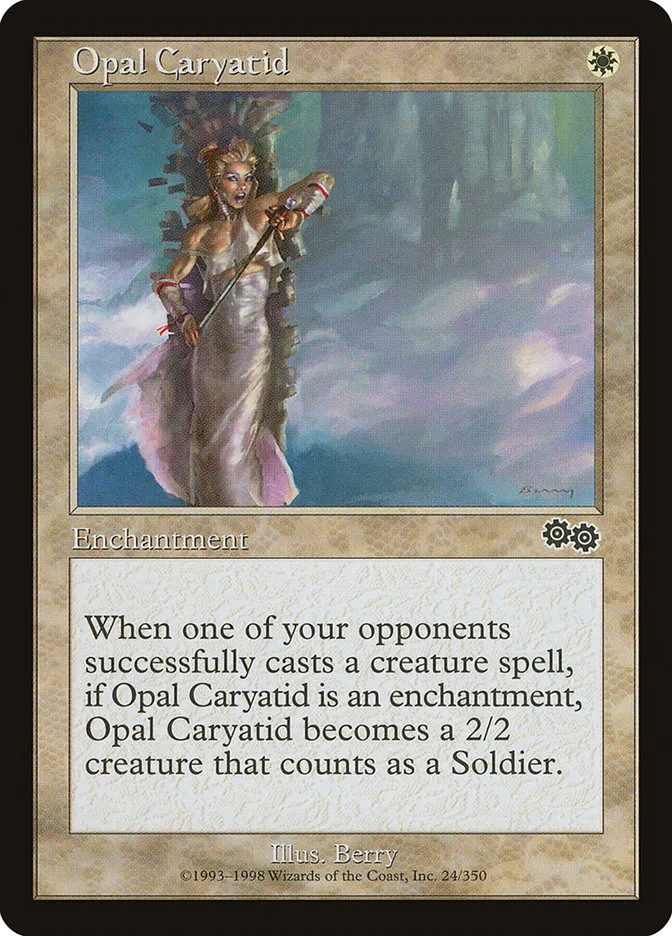 Opal Caryatid Front Face